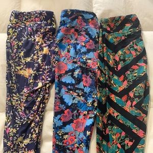 Lularoe leggings trio